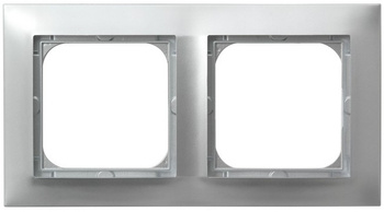 OSPEL IMPRESJA R-2Y/18 Ramka podwójna srebro