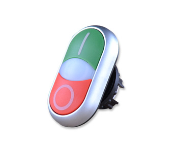 Eaton m22-ddl-gr-x1/x0 przycisk podwójny zielony/czerwony