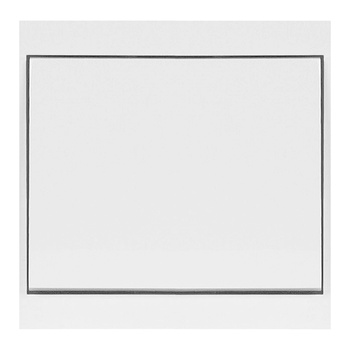 Przycisk dzwonek p/t z podświeleniem Luna, 10A, 250V, WP-6/7LS, biały