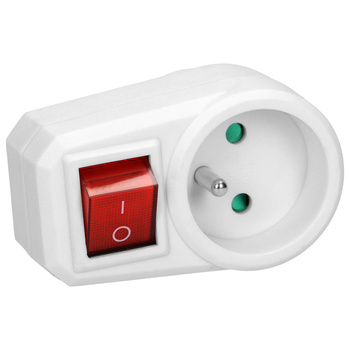 Adapter 2P-Z z włącznikiem