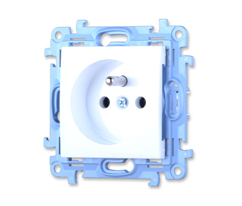 Simon 10 cgz1c.01/11 gniazdo pojedyncze z bolcem z/u .