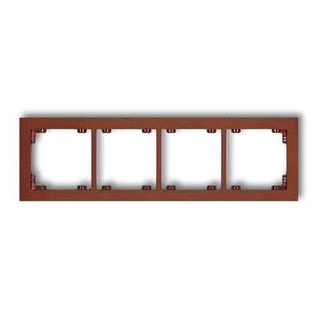 KARLIK DECO 9DR-4 Ramka uniwersalna poczwórna z tworzywa