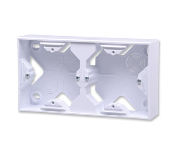 Ospel impresja pnp-2y/00 podwójna puszka naścienna