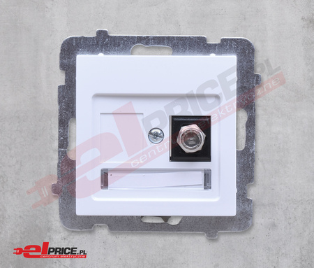 Ospel as gpa-1gf/m/00 gniazdo antenowe typu f