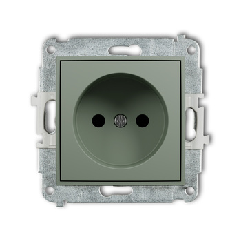KARLIK ICON 61IGP-1p Mechanizm gniazda pojedynczego bez uziemienia 2P (przesłony torów prądowych)