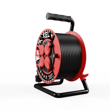 Plastrol Przedłużacz bębnowy PRO. LINE PB-PRO/S/30M/3X1,5 W-97055
