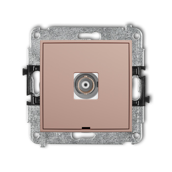 KARLIK ICON 62IGBNCBO-1 Mechanizm gniazda pojedynczego BNC, bez pola opisowego