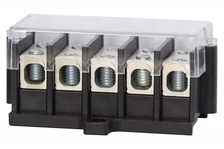 F-ELEKTRO F2.0220 LZW Listwa zaciskowa 5x35mm2 Cu/Al + osłona