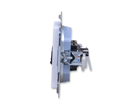 Kontakt Simon 55 t62.01/111 gniazdo komputerowe podwójne rj45 kat. 6e