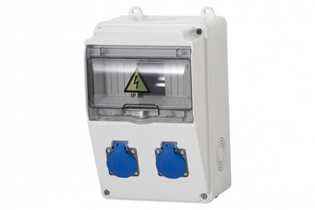 F-ELEKTRO F3.0844  Rozdzielnica LAGO 7M 2x230V