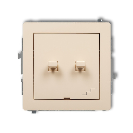 KARLIK DECO 1DWPUS-33 Łącznik podwójny schodowego w stylu amerykańskim