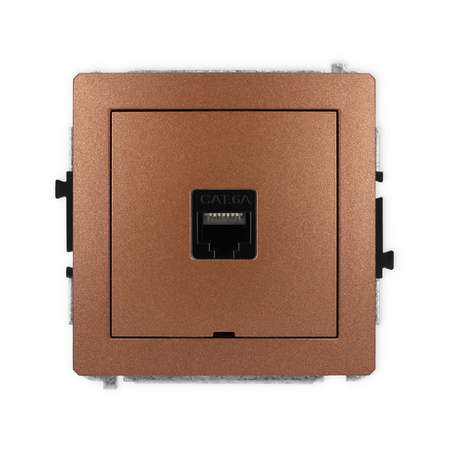 KARLIK DECO 9DGKBO-7 Gniazdo komputerowe pojedyńcze 1xRJ45