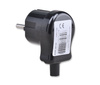 Wtyczka kątowa UNI-SCHUKO skręcana 16A 250V WK-1usc KARLIK