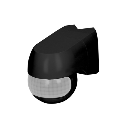 Czujnik ruchu 220st. 1200W, IP44, 3 rodzaje montażu, czarny