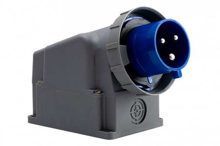 F-ELEKTRO F7.0118  Wtyk przemysłowy stały odbiornikowy 32A 3p /FE/ IP67