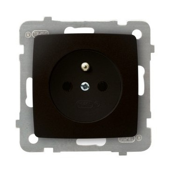 OSPEL KARO GP-1SZ/m/40 Gniazdo pojedyncze z uziemieniem