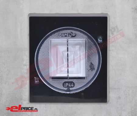 Ospel lambda łnh-2lc/25 włącznik dwugrupowy świecznikowy ip44