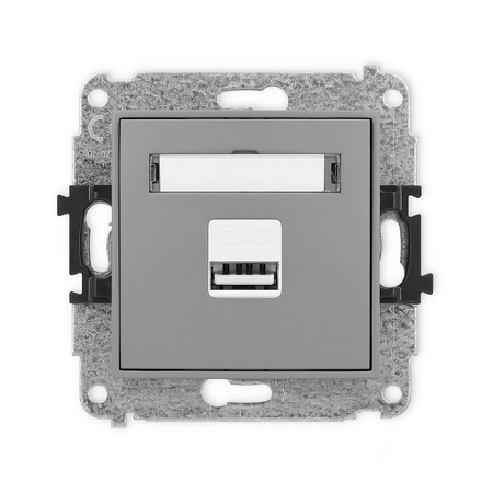 KARLIK MINI 27MCUSB-1 Mechanizm ładowarki USB pojedynczej USB A, 5W max., 5V, 1A
