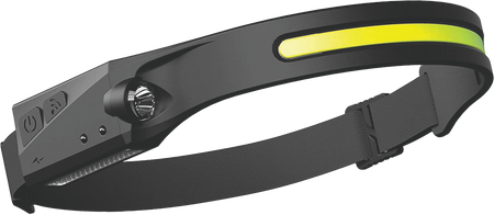 LATARKA CZOŁOWA LED AKU COB+ XPE+ SENSOR