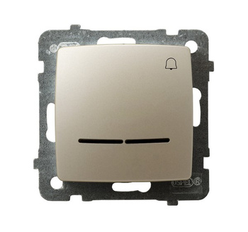 OSPEL KARO ŁP-6SS/m/42 Łącznik zwierny "dzwonek" z podświetleniem