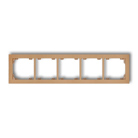 KARLIK DECO 8DR-5 Ramka uniwersalna pięciokrotna z tworzywa