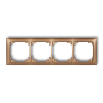 KARLIK DECO 8DRSO-4 Ramka uniwersalna poczwórna z tworzywa DECO Soft