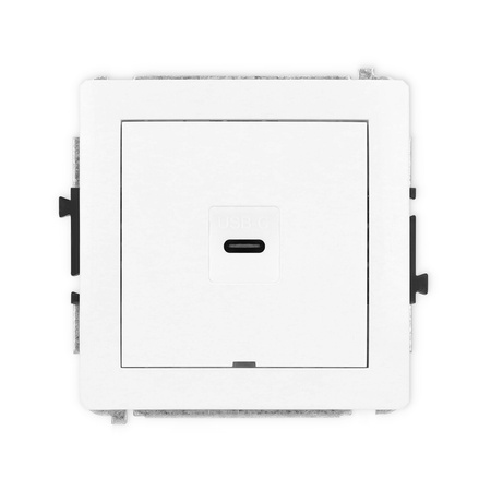 KARLIK DECO 25DGUSBBO-7  Gniazdo pojedyńcze  1xUSB C-C