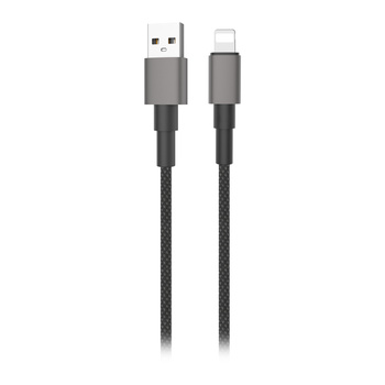 Kabel USB-A - Lightning Miccell VQ-D34, 2,4A, 1,2m, czarny