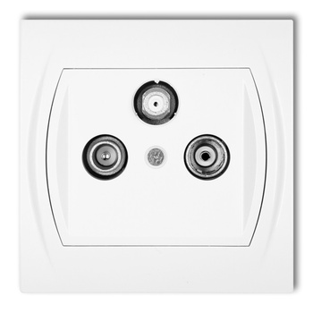 KARLIK LOGO LGS  Gniazdo abonenckie RTV-SAT końcowe 1