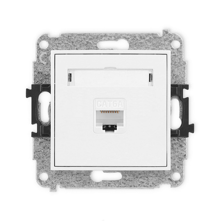 KARLIK MINI MGK-7  Gniazdo komputerowe pojedyńcze  1xRJ45