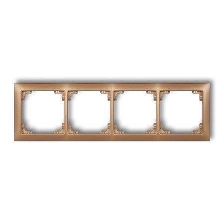 KARLIK DECO 8DRSO-4 Ramka uniwersalna poczwórna z tworzywa DECO Soft
