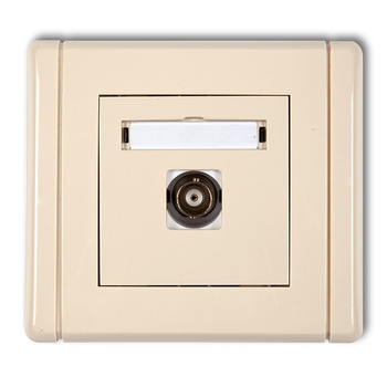 KARLIK FLEXI 1FGBNC-1  Gniazdo pojedyncze BNC