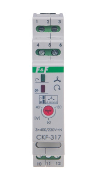 F&F Czujnik kolejności i zaniku fazy CKF-317 dla silnika elektrycznego