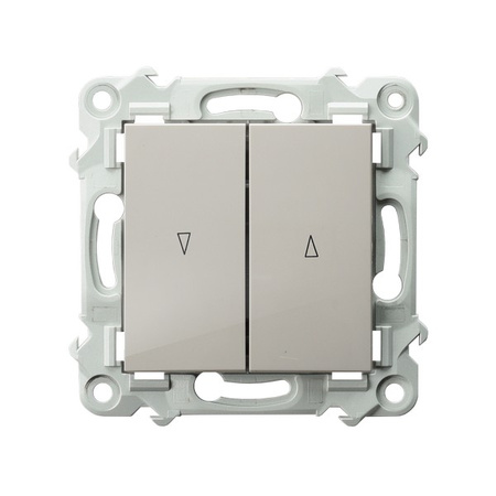 OSPEL SZAFIR ŁP-7Z/m/83 Łącznik żaluzjowy, zwierny beż