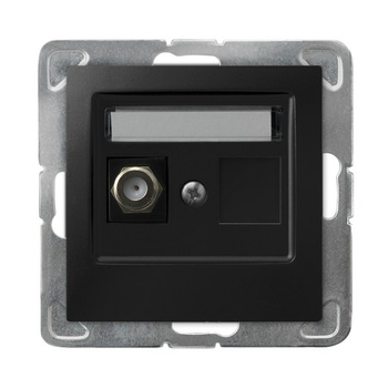 OSPEL IMPRESJA GPA-1YF/m/33 Gniazdo antenowe typu F pojedyncze