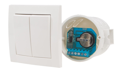 F&F Nadajnik radiowy 5-kanałowy do puszki podtynkowej FW-RC5