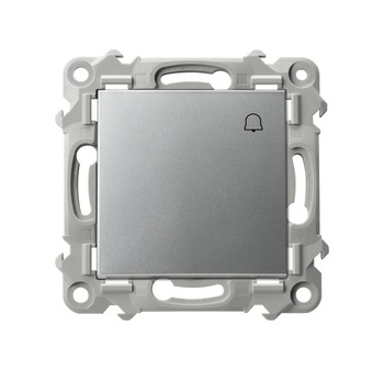 OSPEL SZAFIR ŁP-6Z/m/18 Łącznik zwierny "dzwonek" srebro