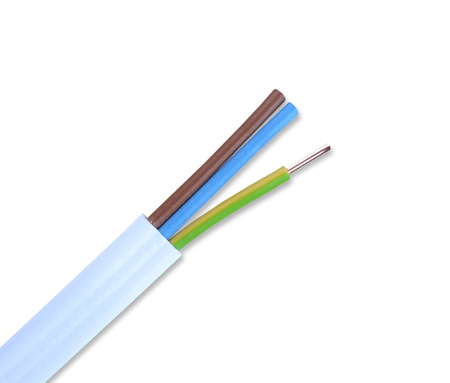 NKT instal plus przewód kabel YDYp 3x1,5 żo 450/750 50 m