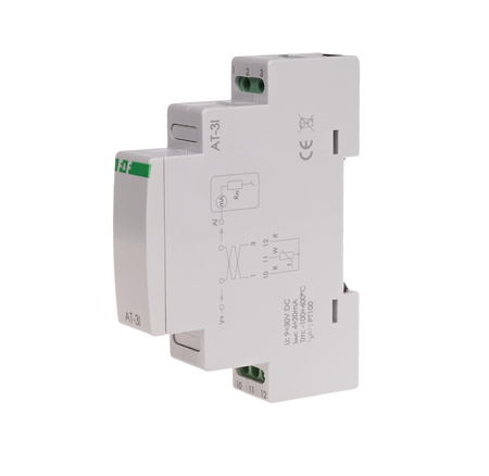 F&F przetwornik prądowy temperatury AT-3I analogowy,