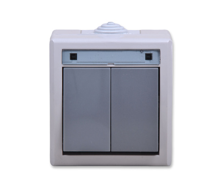 ELEKTRO-PLAST Nasielsk 1202-10 ŁNT-5 AQUANT świecznikowy szary IP55