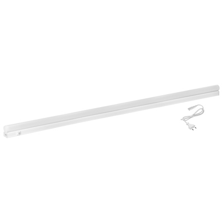 ASTAR LED 12W, oprawa liniowa podszafkowa z przewdowem zasilajacym, 1080lm, 4000K, wtyk 2-pinowy, układ przelotowych złącz, wyłącznik ON/OFF