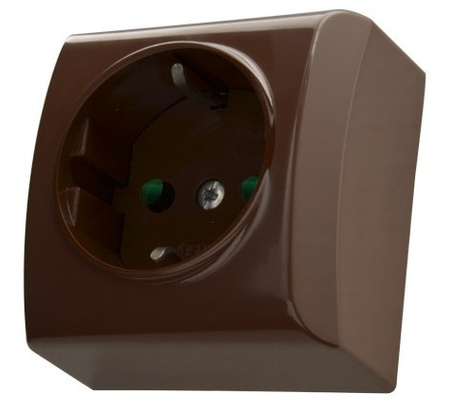 Ospel bis GN-1BP/24 Gniazdo pojedyncze z przesłonami torów prądowych