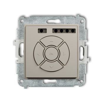 KARLIK MINI 60MSR-2 Mechanizm elektronicznego sterownika roletowego (sterowanie lokalne i pilotem)