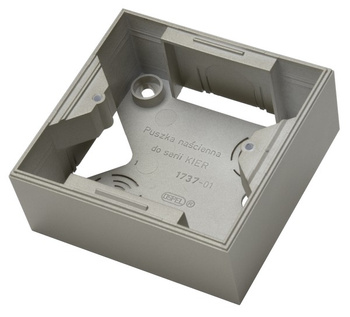 OSPEL KIER PNP-W/45 Puszka instalacyjna do serii Kier satyna