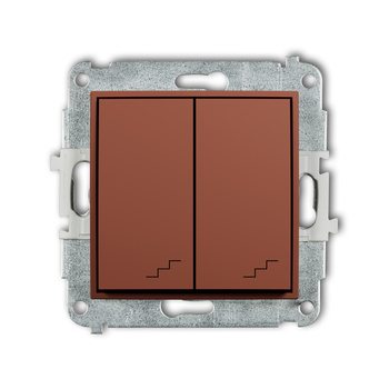 KARLIK MINI 63MWP-33 Mechanizm łącznika podwójnego schodowego