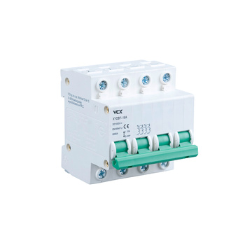VCX Wyłącznik nadmiarowoprądowy XYDB7 4P DC C 16A DC, 6kA, 4-pola, 16A