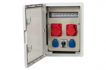 F-ELEKTRO F3.0548  Rozdzielnica  RB-300 12M 16/5, 32/5, 2x230V, L/P