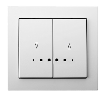 OSPEL KIER ŁP-7WS/00 Łącznik żaluzjowy, zwierny, z podświetleniem