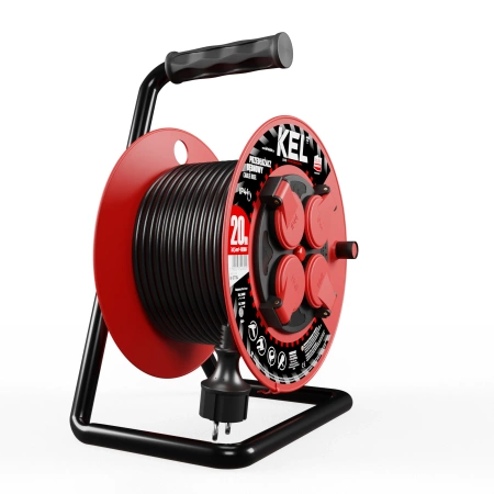 Plastrol Przedłużacz bębnowy PRO. LINE PB-PRO/S/20M/3X1,5 W-97784