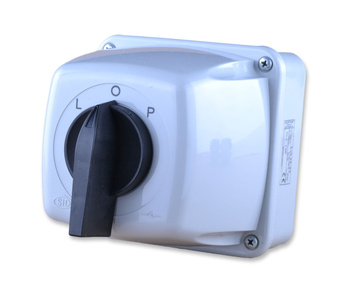 Elektromet 922529 wyłącznik 3-fazowy lewo-prawo 25a